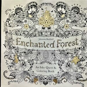 ENCHANTED FOREST - an inky quest and coloring book by Johanna Basford